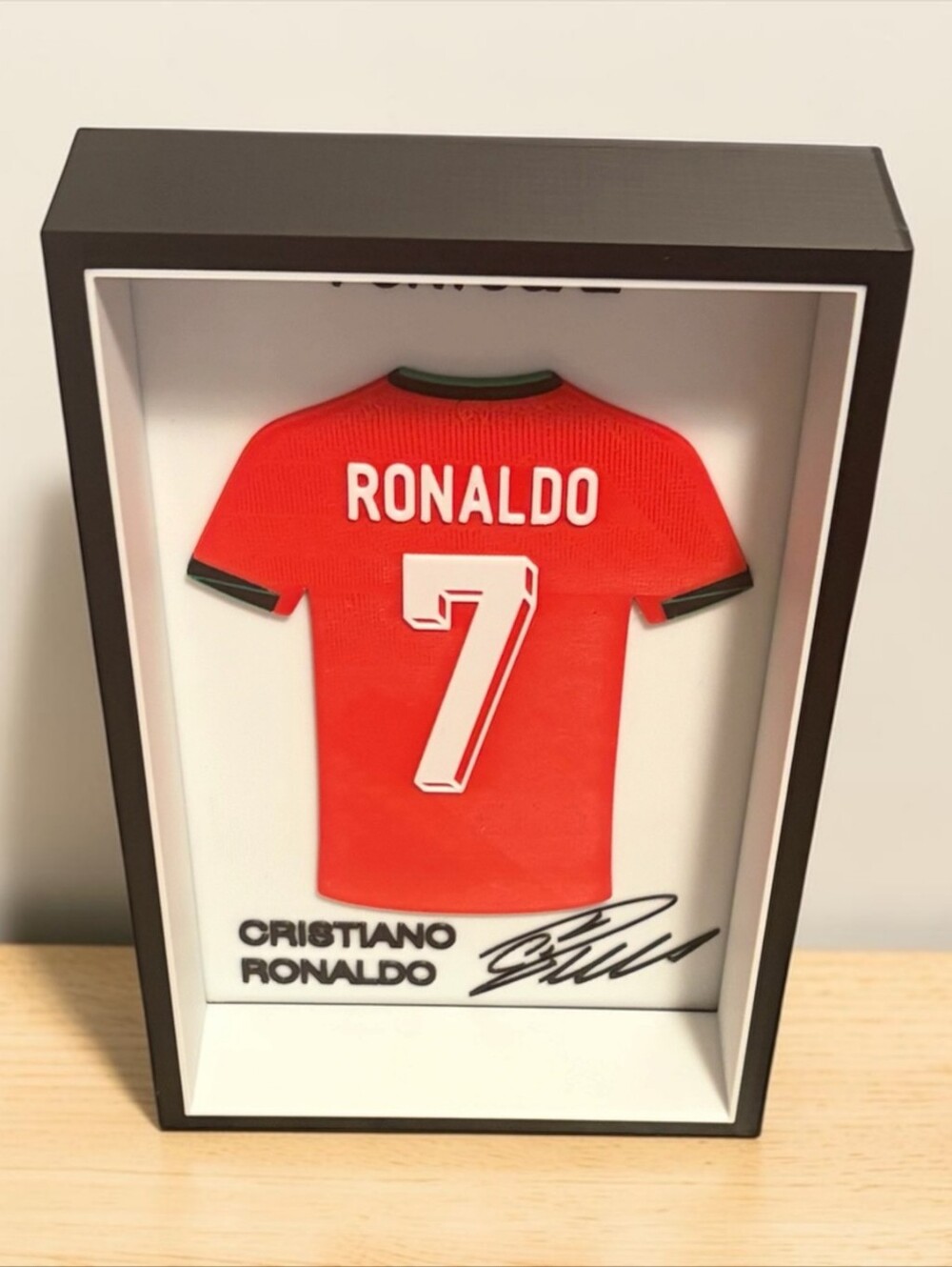Cristiano Ronaldo Jersey Display Box